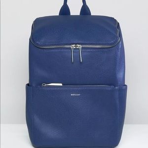 MATT & NAT «BRAVE» Backpack in DARK BLUE